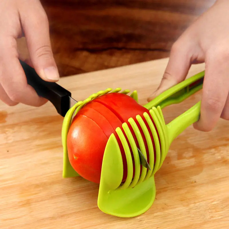 Handheld Tomato Potato Slicer – Fruit & Veggie Cutting Tool Vegetable Slicer Tool Oasis Select Default Title