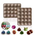 Ball Sphere Silicone Mold for Chocolate Baking Round Silicone Cake Pastry Bakeware Form Pudding Jello Soap Mold Bread Candy Mold Oasis Select randomly color