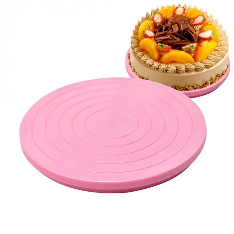 14cm Rotating Cake Turntable Stand – 360° Decorating Platform Cake Decorating Stand Oasis Select