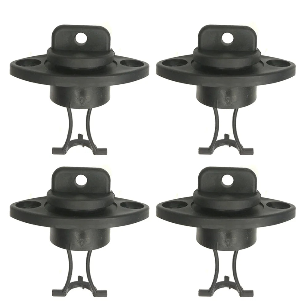 Universal Canoe Dinghy Kayak Boat Hull Thread Drain Plugs Kit Plastic Scupper Stopper Bung Oasis Select 4PC