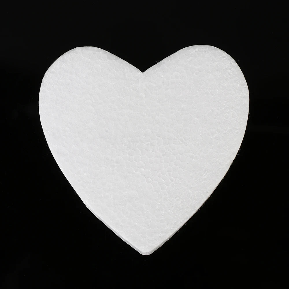4/6/8/10 inch DIY Practice Heart Shaped Model Cake Foam Mold Polystyrene Sugarcraft Dummy Party Kitchen Accessories Oasis Select