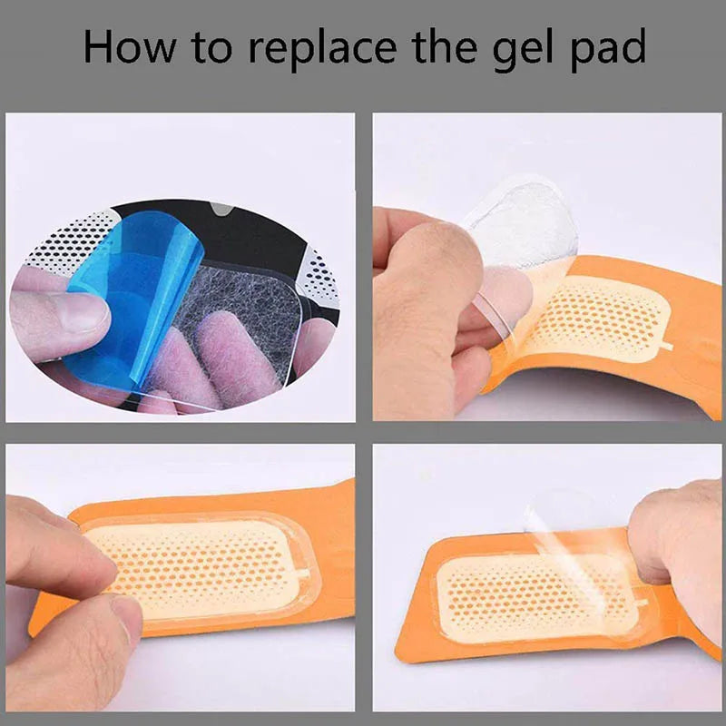 3PCS Buttocks Muscle Hydrogel Sticker Electric Muscle Stimulator ABS EMS Hip Trainer Gel Pad for Hip Replacement Gel Sheet Pads Oasis Select