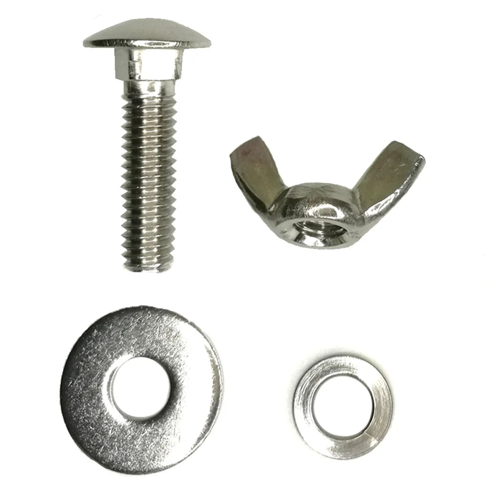 Stainless Steel Tech Diving Butterfly Screw Bolts Wing Nuts Tech Diving Backplate Screws Oasis Select