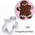 Christmas Cookie Cutters | Stainless Steel Xmas Baking Molds