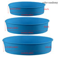 3pc/set Round Shaped Cake Mold Silicone Baking Mold Muffin Cases Cupcake Liner Baking Mold Cakes Bakeware Mould High-Quality Oasis Select 3pc
