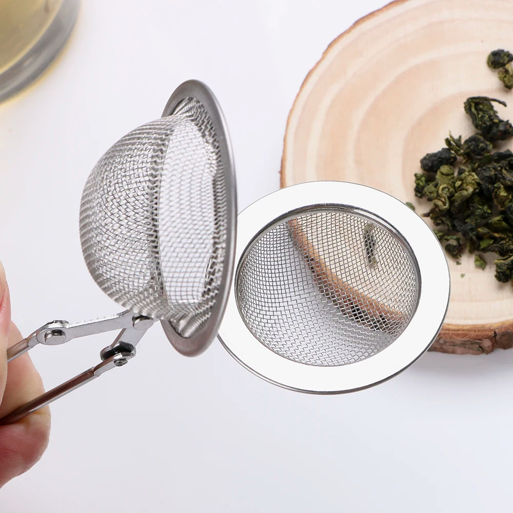 Stainless Steel Mesh Tea Ball Infuser – Loose Leaf Strainer Tea Infuser Oasis Select