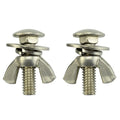 Stainless Steel Tech Diving Butterfly Screw Bolts Wing Nuts Tech Diving Backplate Screws Oasis Select 2set