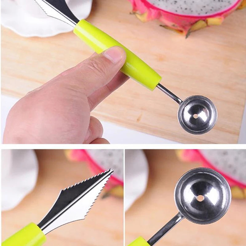 Stainless Steel Melon Baller & Ice Cream Scoop Kitchen Tool Melon Baller Scoop Oasis Select