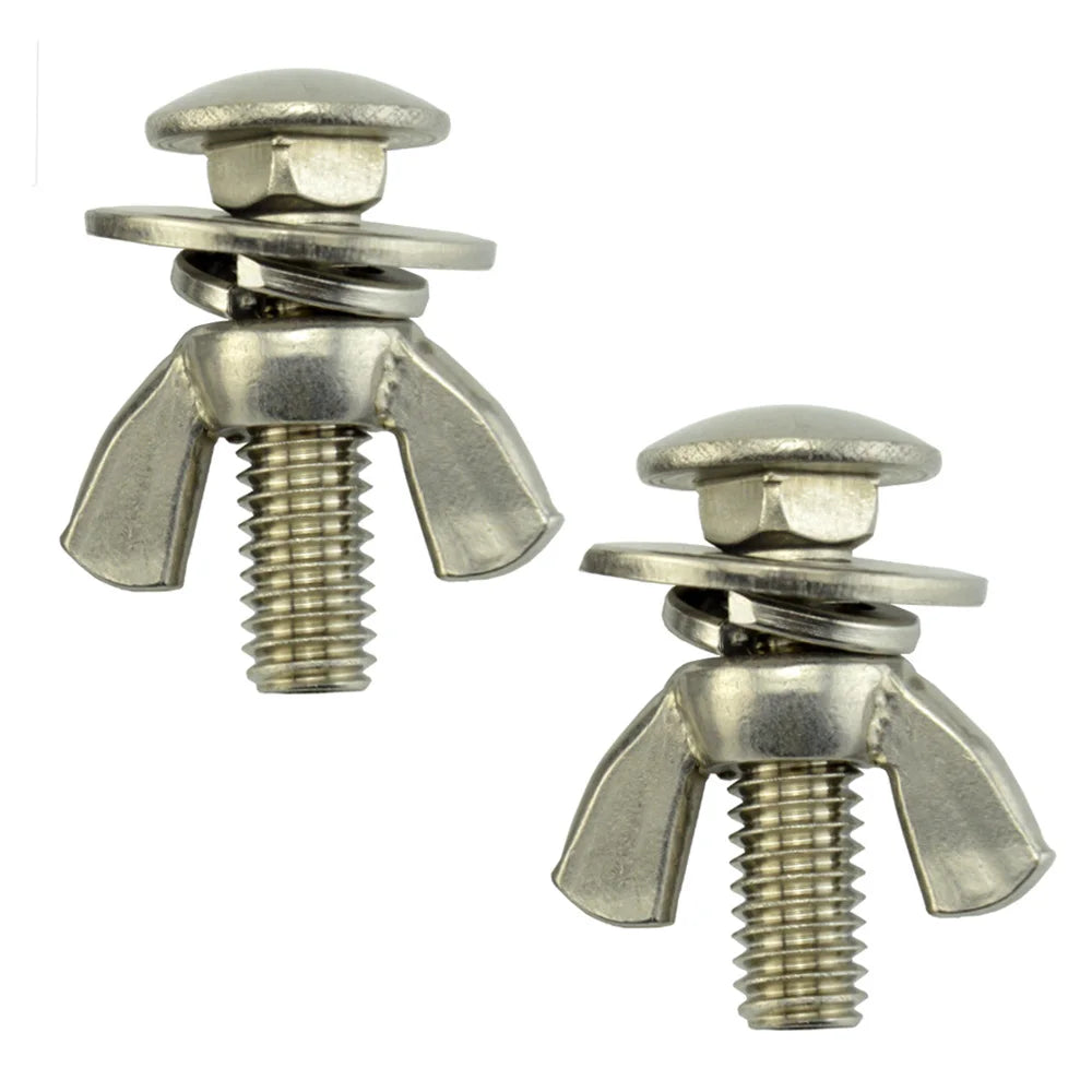 Stainless Steel Tech Diving Butterfly Screw Bolts Wing Nuts Tech Diving Backplate Screws Oasis Select