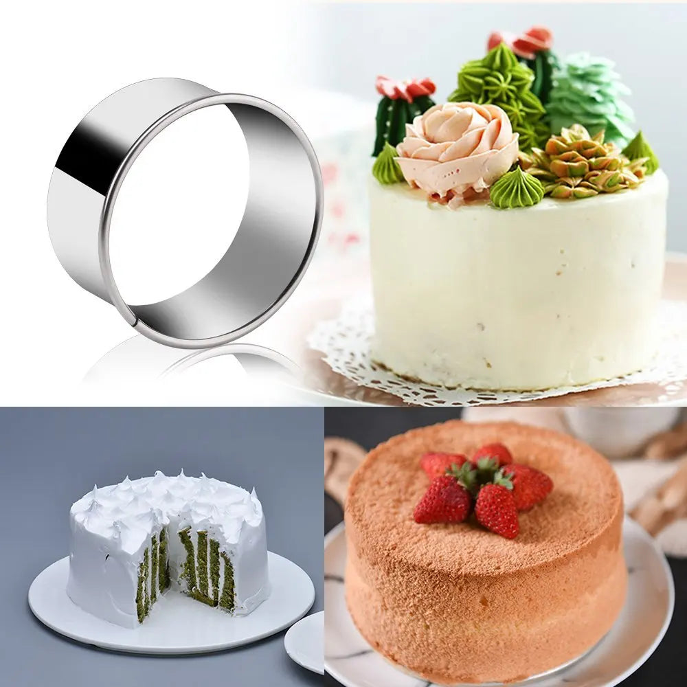 11-Piece Round Cookie Cutter Set – Stainless Steel Biscuit Moulds Cookie Cutter Set Oasis Select