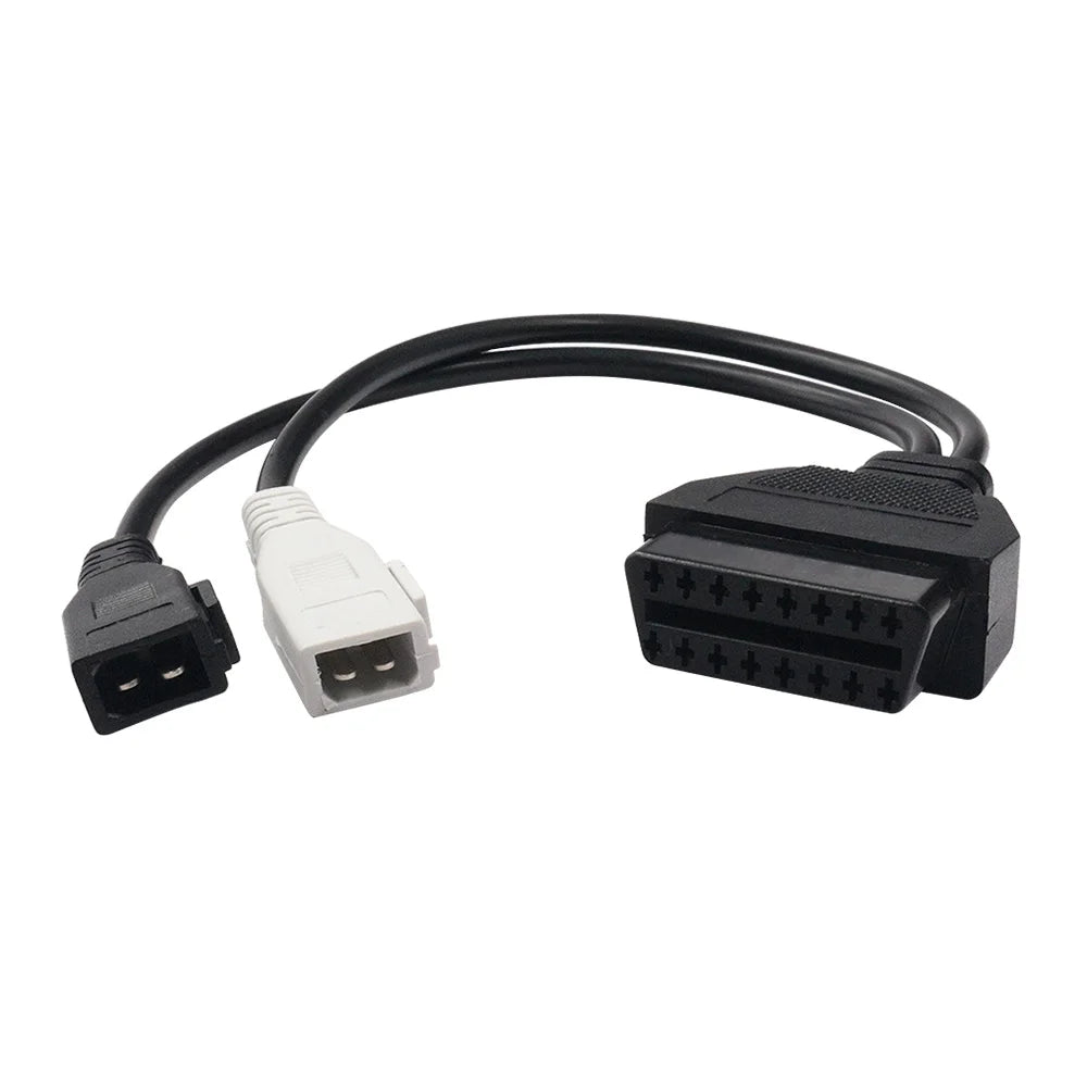 OBD1 to OBD2 2x2 16-Pin Adapter Cable – Audi VW Seat Skoda OBD Diagnostic Adapter Oasis Select