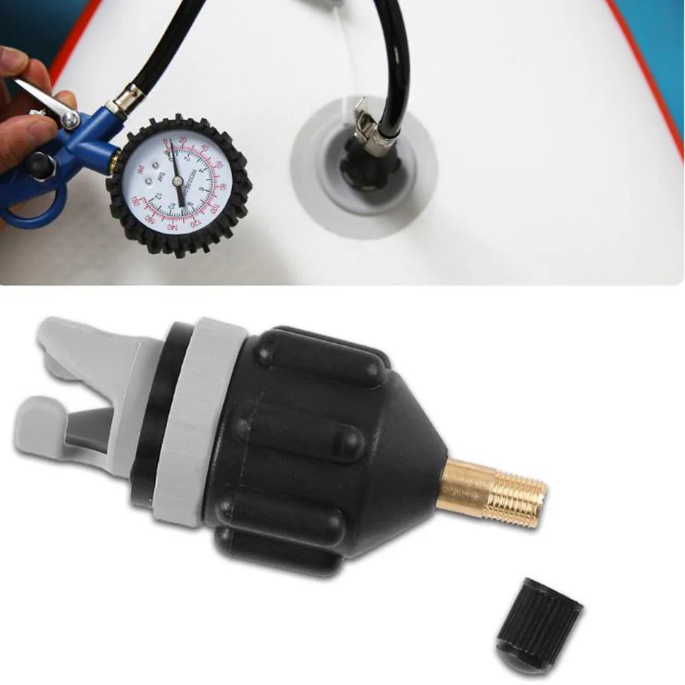 Canoe Kayak Pump Valve Adapter SUP Standup Paddle Board Air Valve Air Compressor Adaptor Accessory Oasis Select Default Title