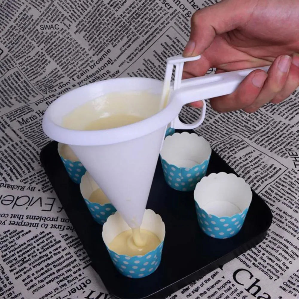 Food-Grade Candy & Batter Funnel Dispenser | Cake Tool Baking Funnel Dispenser Oasis Select