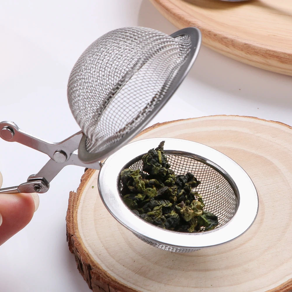 Stainless Steel Mesh Tea Ball Infuser – Loose Leaf Strainer Tea Infuser Oasis Select Default Title