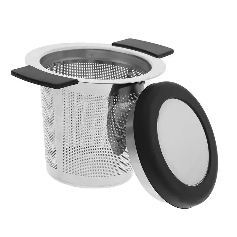 Stainless Steel Tea Infuser Basket Fine Mesh Strainer with Lid Tea Infuser Basket Oasis Select