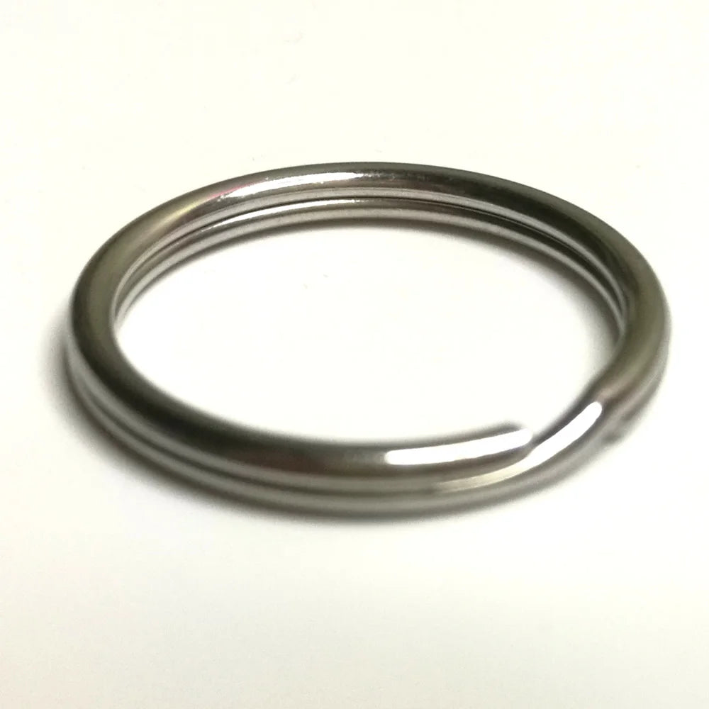 6PC 316 Stainless Steel Scuba Diving Split Ring Keyring Hook Loop Swimming Diver Outdoor Camping Gear Attachment 20 25 30mm Oasis Select