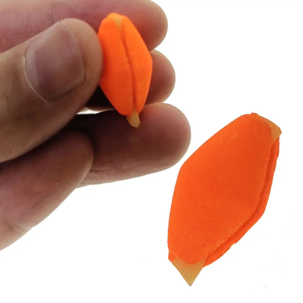 6PCS Fluorescent Orange/Yellow Fly Fishing Tube Float Foam Strike Indicators High Visibility Oasis Select