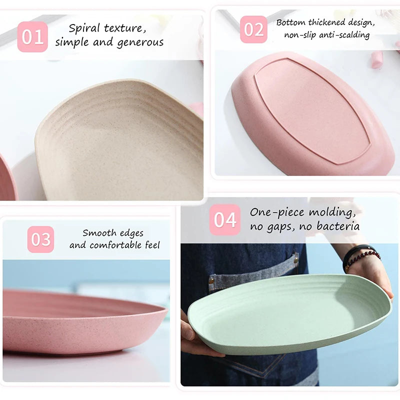 12inch Food Storage Tray Western Pizza Breakfast Fruit Dish Ins Popular Tableware Snack Plate Fruit Bowl Dish Plate Tableware Oasis Select