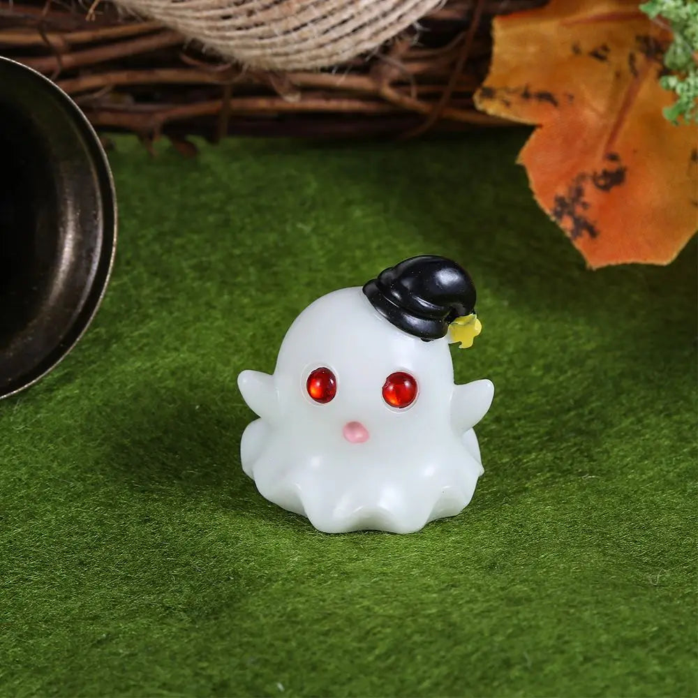 Halloween Pumpkin Ghost Vampire Micro Landscape Landscape Resin Craft Mini Fairy Garden Ornaments Home Decor Oasis Select