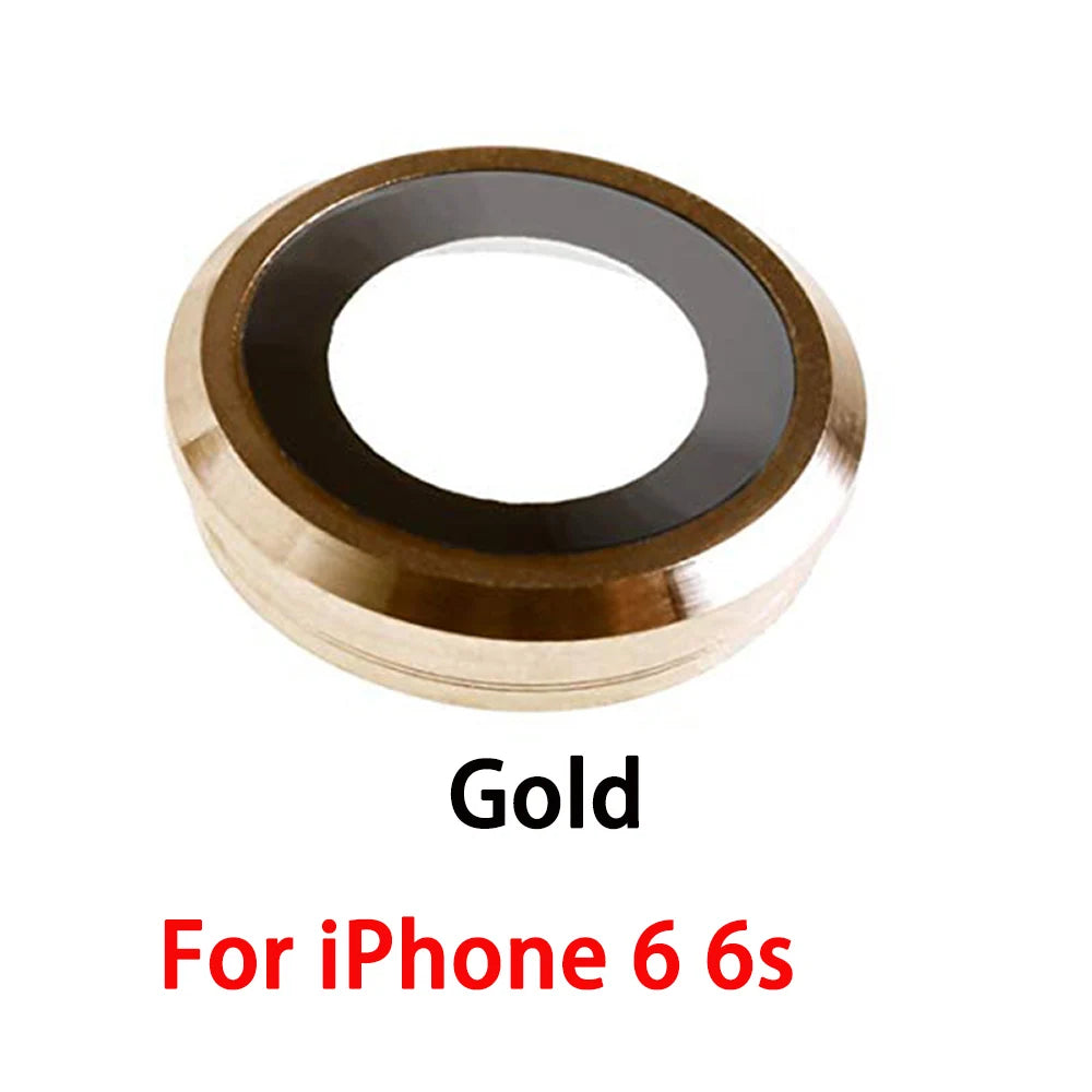 iPhone 6/6s/7/8 Series Rear Camera Lens Glass Cover with Frame