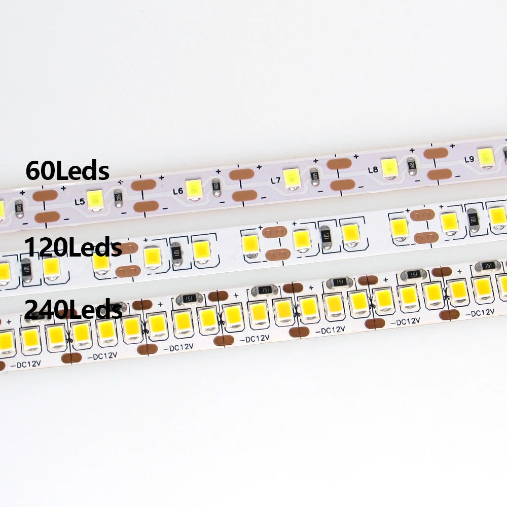 5 12 24 Volt Led Strip Light RGB PC SMD 2835 Warm White Waterproof 5V 12V 24V LED Strip Tape Lamp Lights For Decoration Bedroom Oasis Select