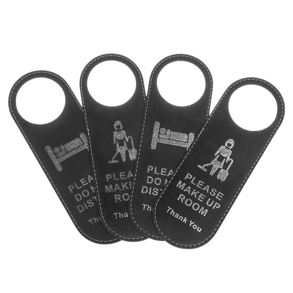 Double-Sided Door Hanger Sign – Do Not Disturb & Make Up Room