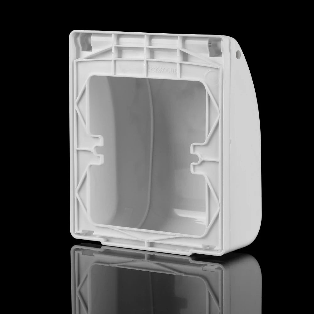 Transparent 86 Type Switch protective Cover Switch Splash Box Power Outlet Box Socket Waterproof Box For Kitchen Toilet Bathroom Oasis Select