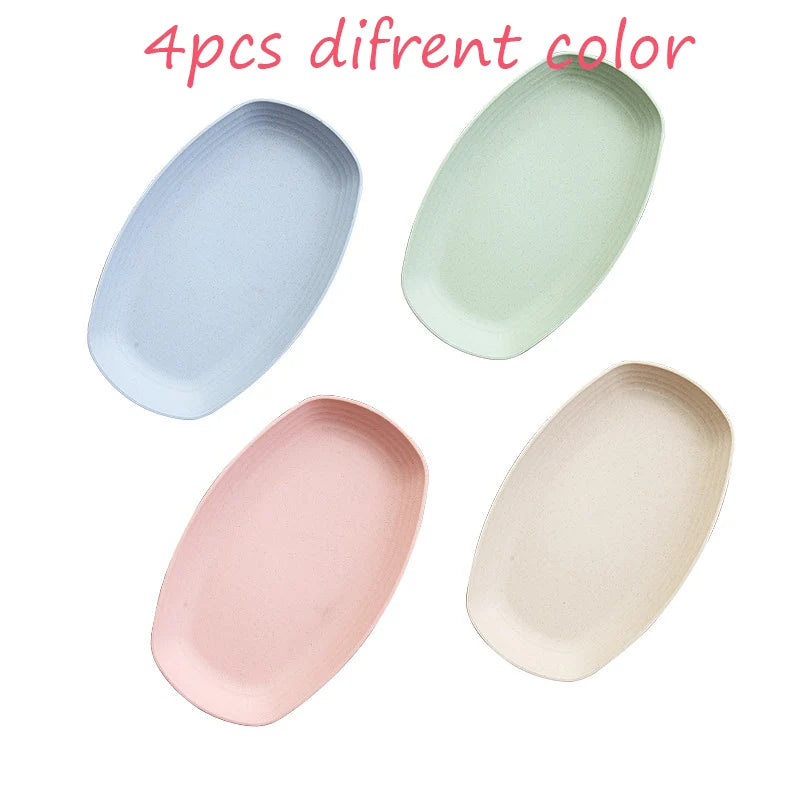 12inch Food Storage Tray Western Pizza Breakfast Fruit Dish Ins Popular Tableware Snack Plate Fruit Bowl Dish Plate Tableware Oasis Select 4pcs