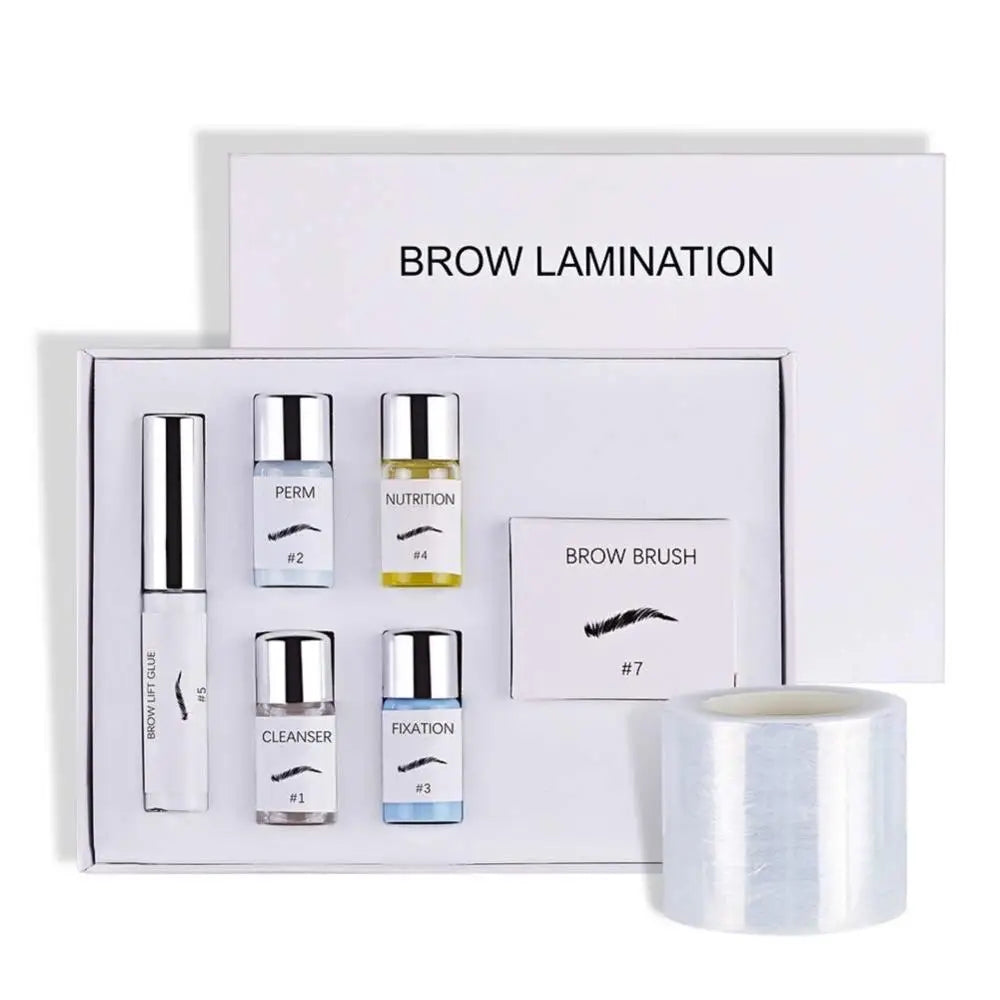 Brow Lamination Kit Semi-permanent Brow Lift Extension Kit Brow Lash Lift Brow Lamination Eyelash Lifting Perming Lashes Makeup Oasis Select
