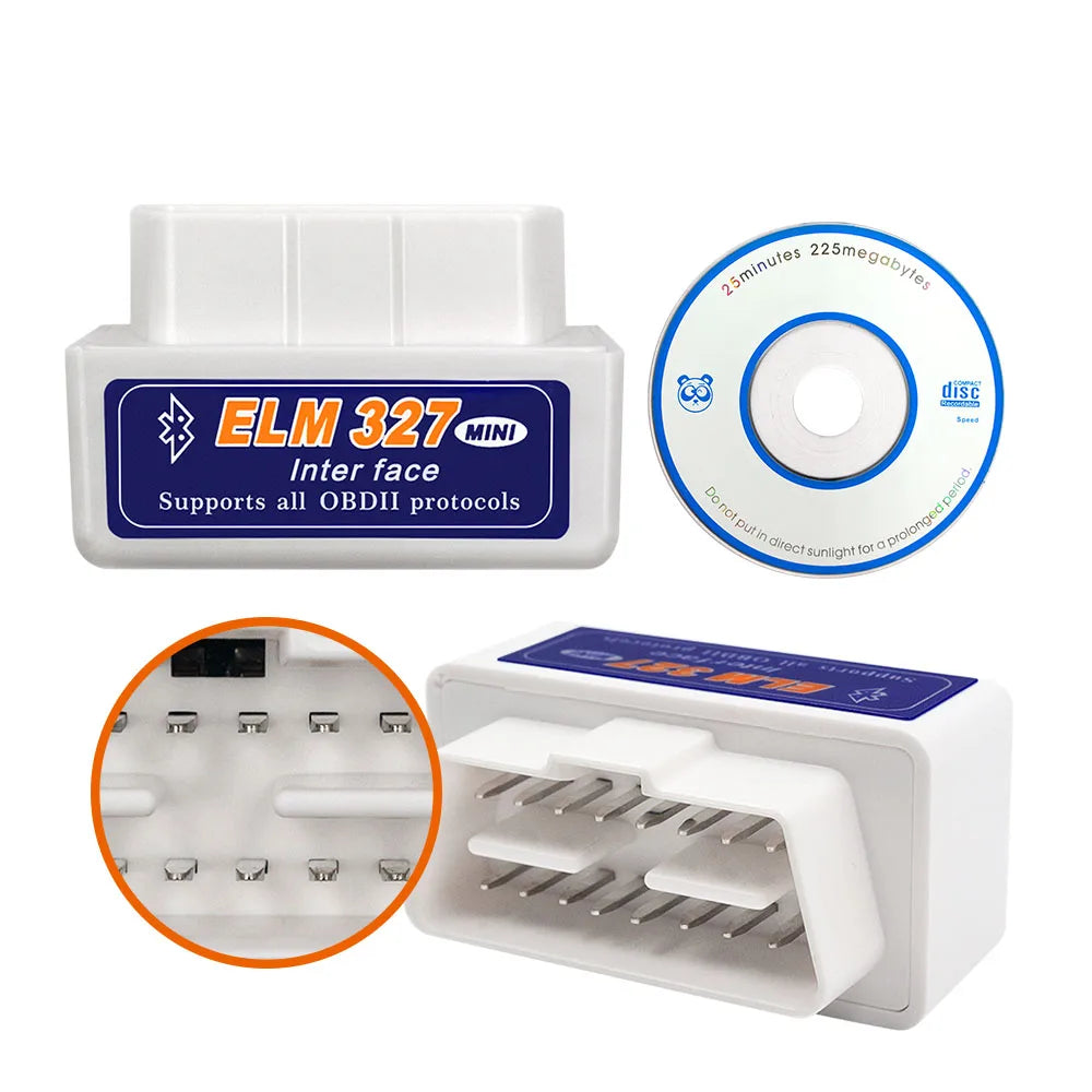 ELM327 V1.5 Bluetooth WiFi OBD2 Scanner – iOS, Android & PC OBD2 Diagnostic Scanner Oasis Select