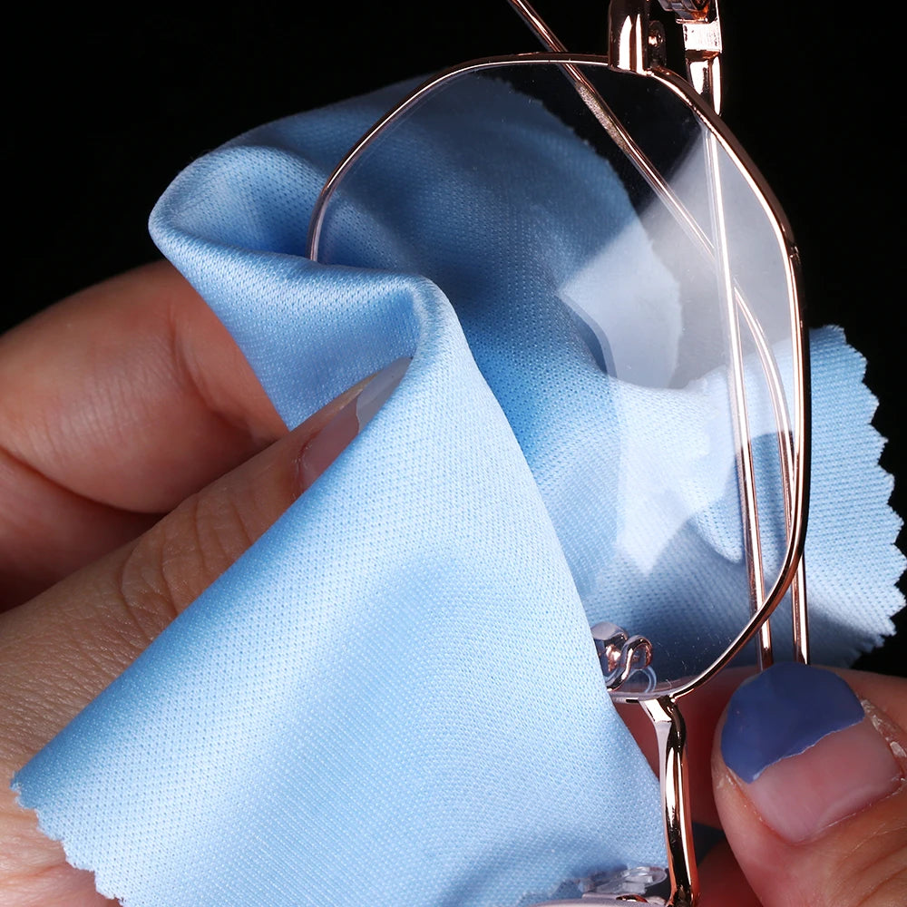 5PCS Wipes Microfibre Fiber Cleaning Cloths Easy Washing Eyeglasses iPhone iPad TV Screens Lens Cleaner Household Supplies Oasis Select
