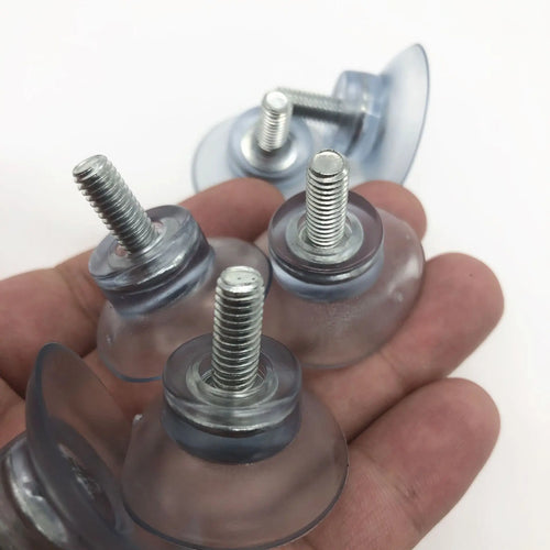 10pcs M6/M8 Screw Rubber Suction Cup with Screw Plastic Sucker Pad Holder Turn Nut Glass Table Tops Storage Tool Hooks Oasis Select
