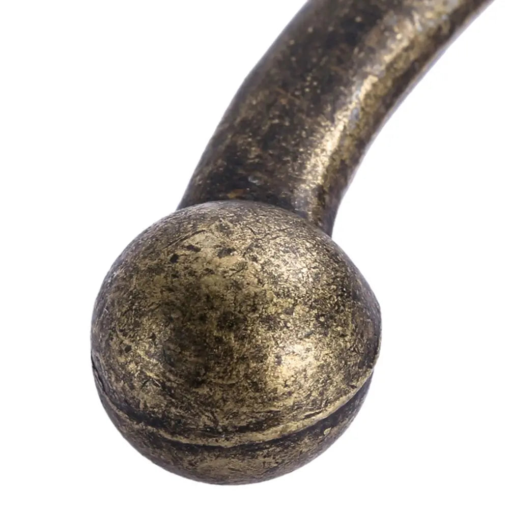 1pcs Vintage Bronze Wall Hook Coat Bag Towel Hat Hanger Robe Wall Hanging Hooks Home Bathroom Kitchen Door Anitque Racks Holder Oasis Select