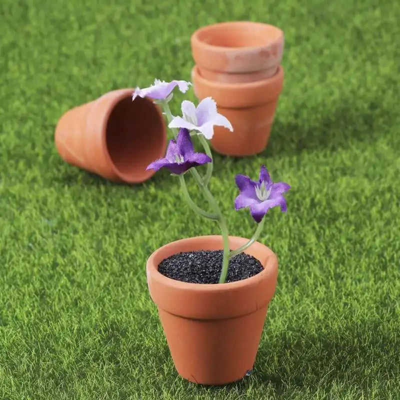 10Pcs Red Pottery Flower Pot Clay Pottery Planter Cactus Flower Pots Succulent Pot With Drainage Hole Great For Plants Oasis Select