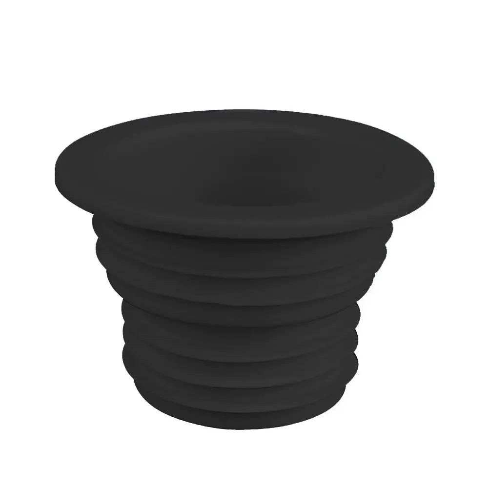 PP Insect Proof Anti-odor Sealing Cover Sewer Pipe Seal Ring Washing Machine Pipe Connector Floor Drain Plug Kitchen Bathroom Oasis Select Black