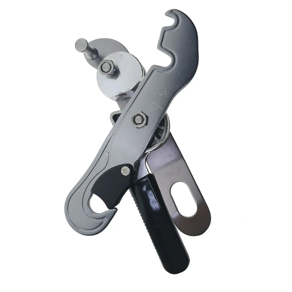 30KN Climbing Self Braking Stop Descender Rock Climber Rope Clamp Grab Belaying Rappelling Gear Oasis Select
