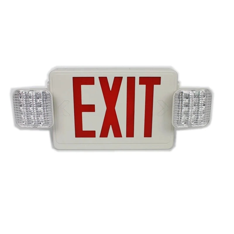 Dual-Head 2W LED Emergency Exit Light with Battery Backup SK-214