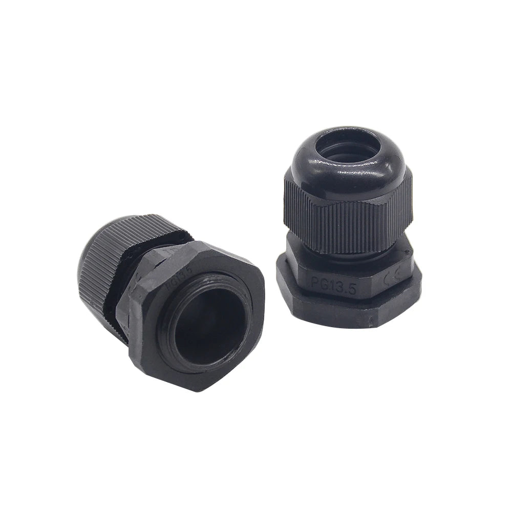 10 Pieces Nylon Cable Gland Kit, Waterproof Ip68 Cable Gland Joints Adjustable Locknut, Pg7 Pg9 Pg11 Pg13.5 Pg16 Oasis Select