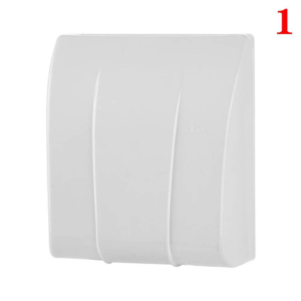 Transparent 86 Type Switch protective Cover Switch Splash Box Power Outlet Box Socket Waterproof Box For Kitchen Toilet Bathroom Oasis Select without spring 1