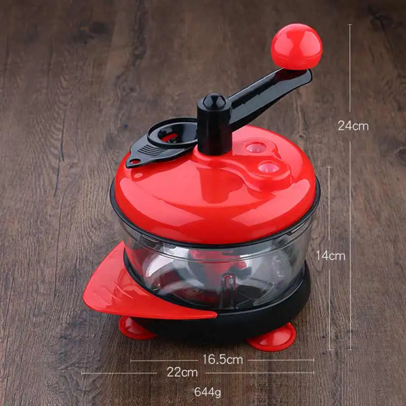 Multi-function Kitchen Manual Food Processor Household Meat Grinder Vegetable Chopper Quick Shredder Green Cutter Egg Blender Oasis Select