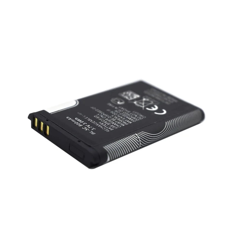 1Pcs 3.7V 1020mAh Battery BL-5C BL5C BL 5C Rechargeable Batteries For Nokia 2112 2118 2255 2270 2280 2300 2600 2610 3125 3230 Oasis Select