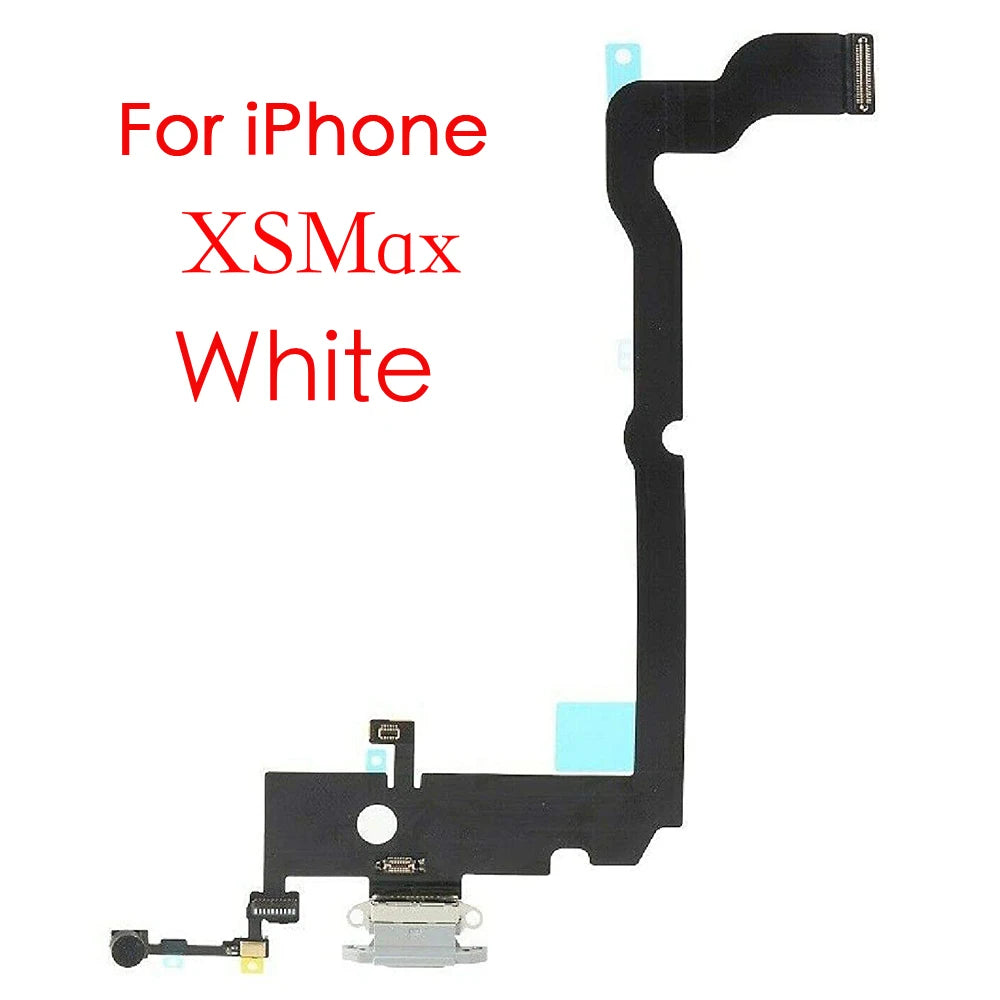 iPhone X XR XS Max Charging Port Dock Flex Cable & Mic Replacement