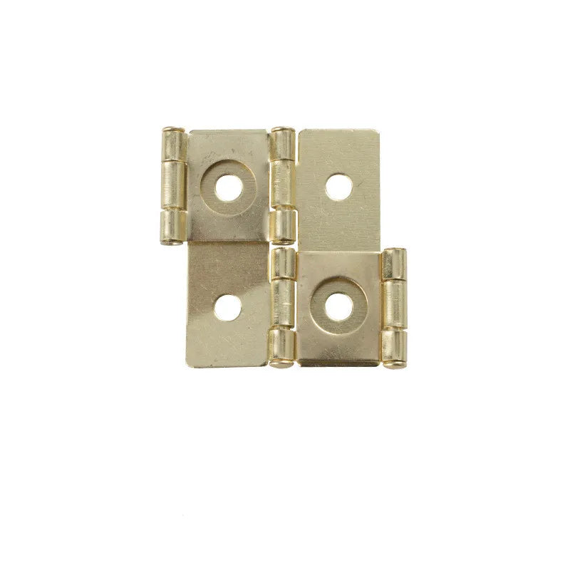 2PCS Double open Butt Hinges Metal Fold Hinge Jewelry Box Cabinet Connector Fittings Furniture Decorative Hardware Accessories Oasis Select 2pc 3