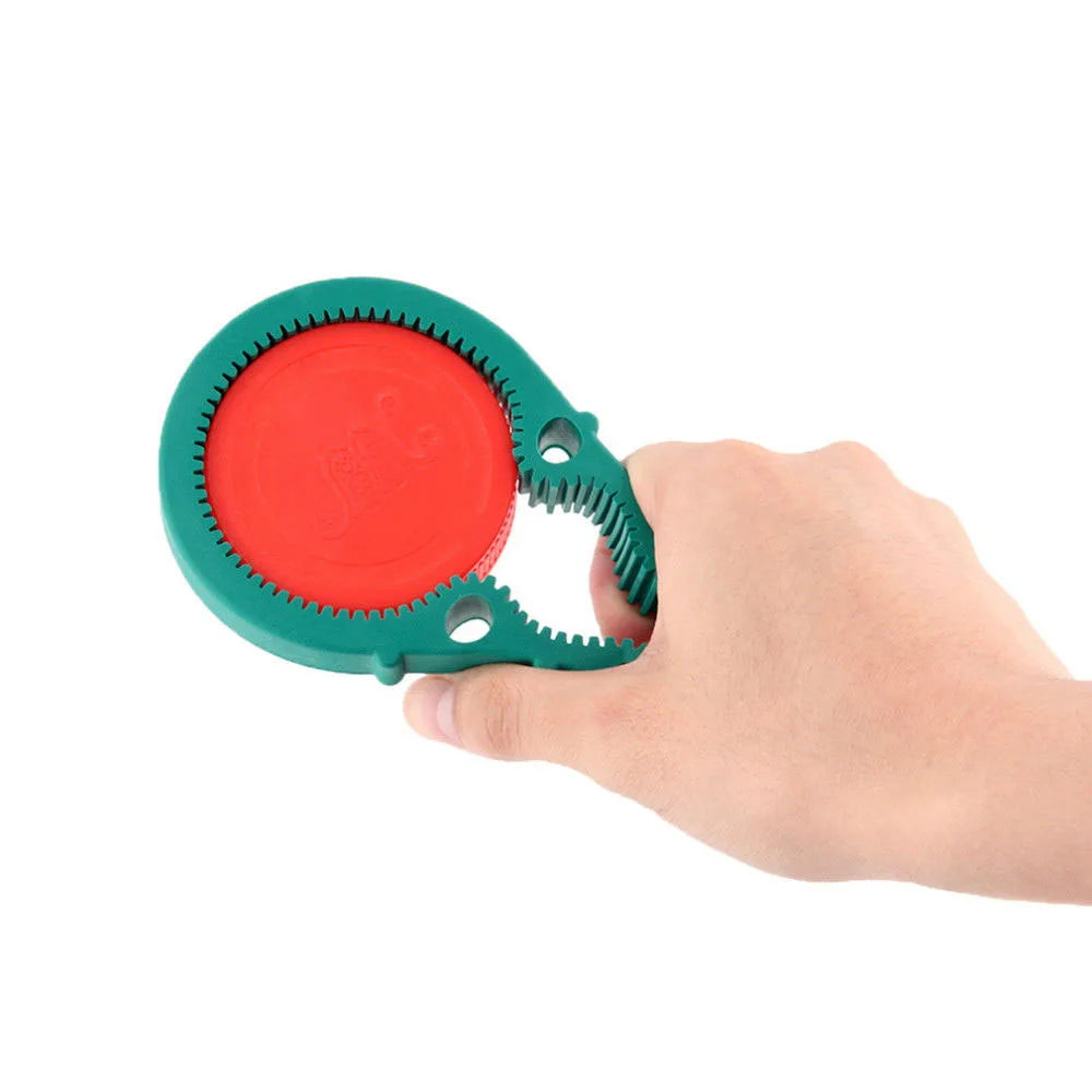 Creative Jar Opener Multi Purpose Jar Lids Bottle Cap Grip Rubber Opener Tool for Soda Bottles Condiments Canned Goods Bar Tools Oasis Select