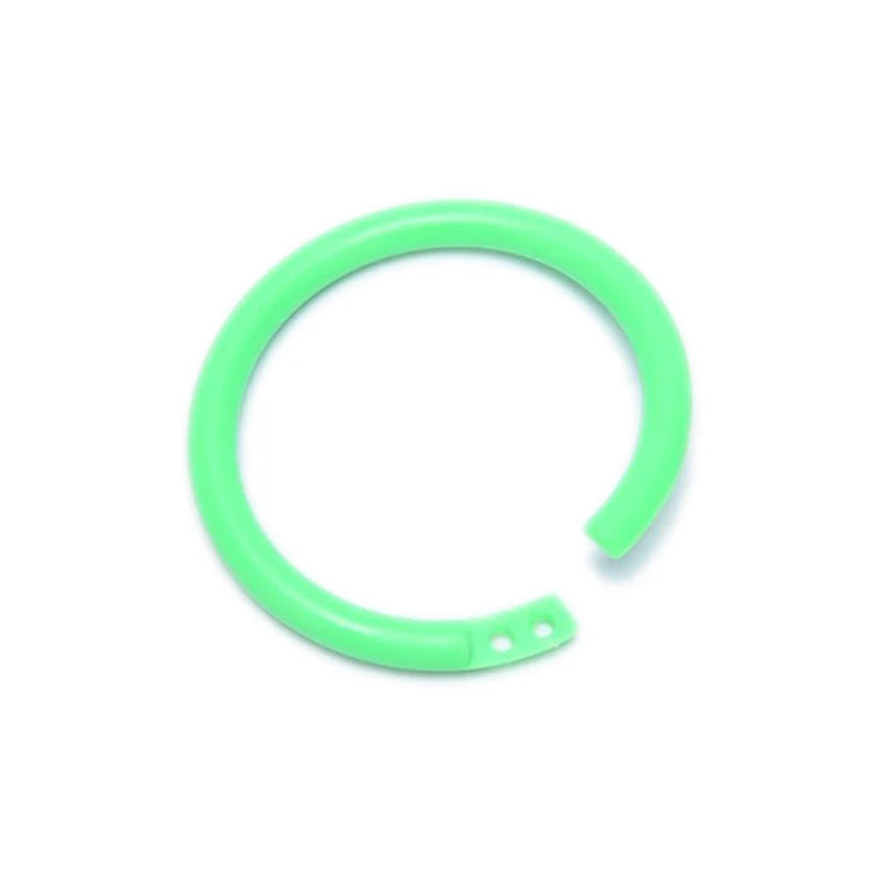 20Pcs 28mm Plastic Loose Leaf Binder Rings | DIY Notebook Albums