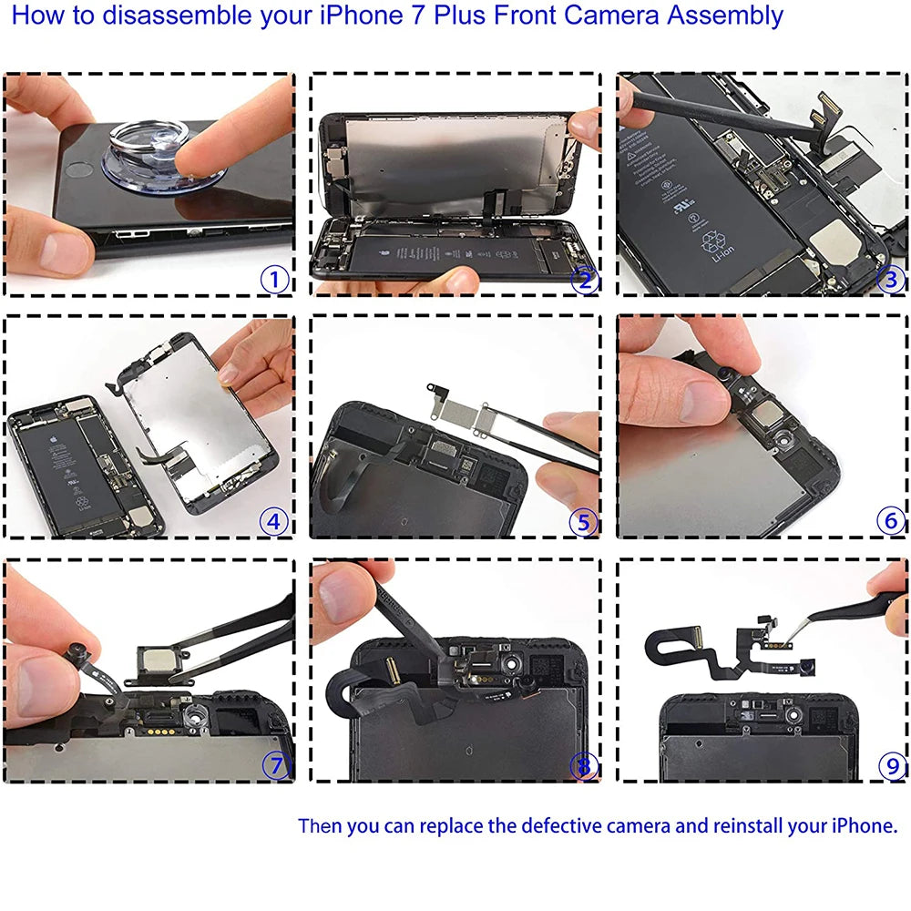 iPhone 7/8 Front Camera Flex Cable & Earpiece Replacement Kit