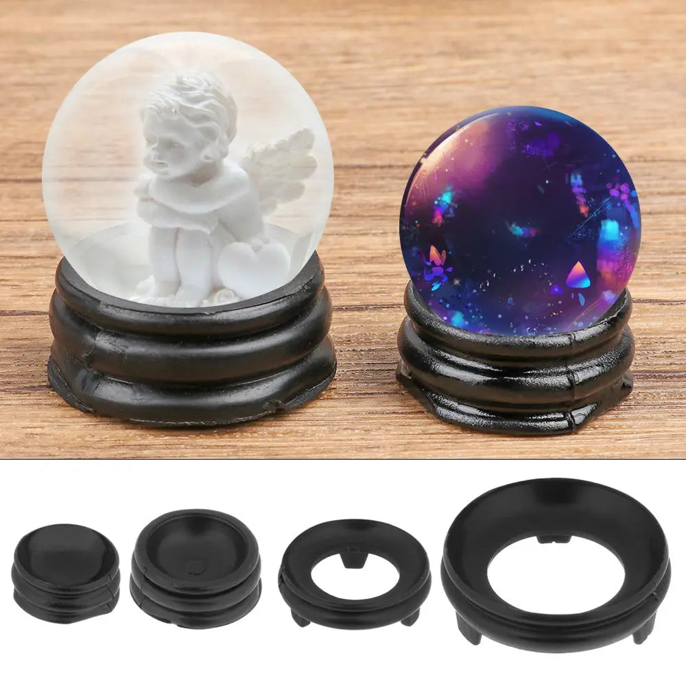 1PC Crystal Ball Display Base Stand Holder Ostrich Egg Tray Base Pedestal Stand Home Decoration Oasis Select