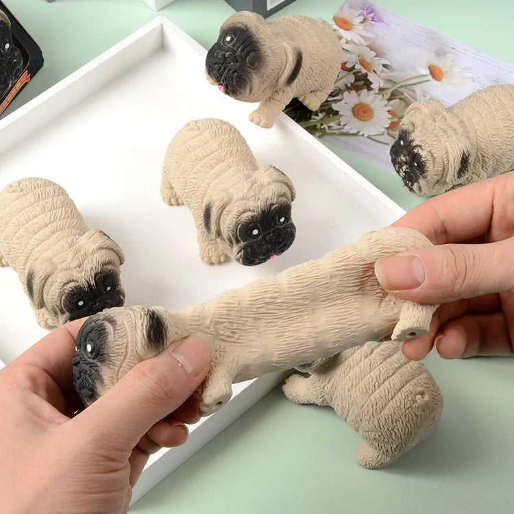 Popular online decompression dog patting dog Pug toy men and women pink pig creative decompression vent slow rebound Oasis Select