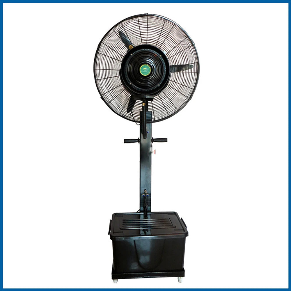 30" Industrial Floor Misting Fan 350W – Atomizing Humidifier