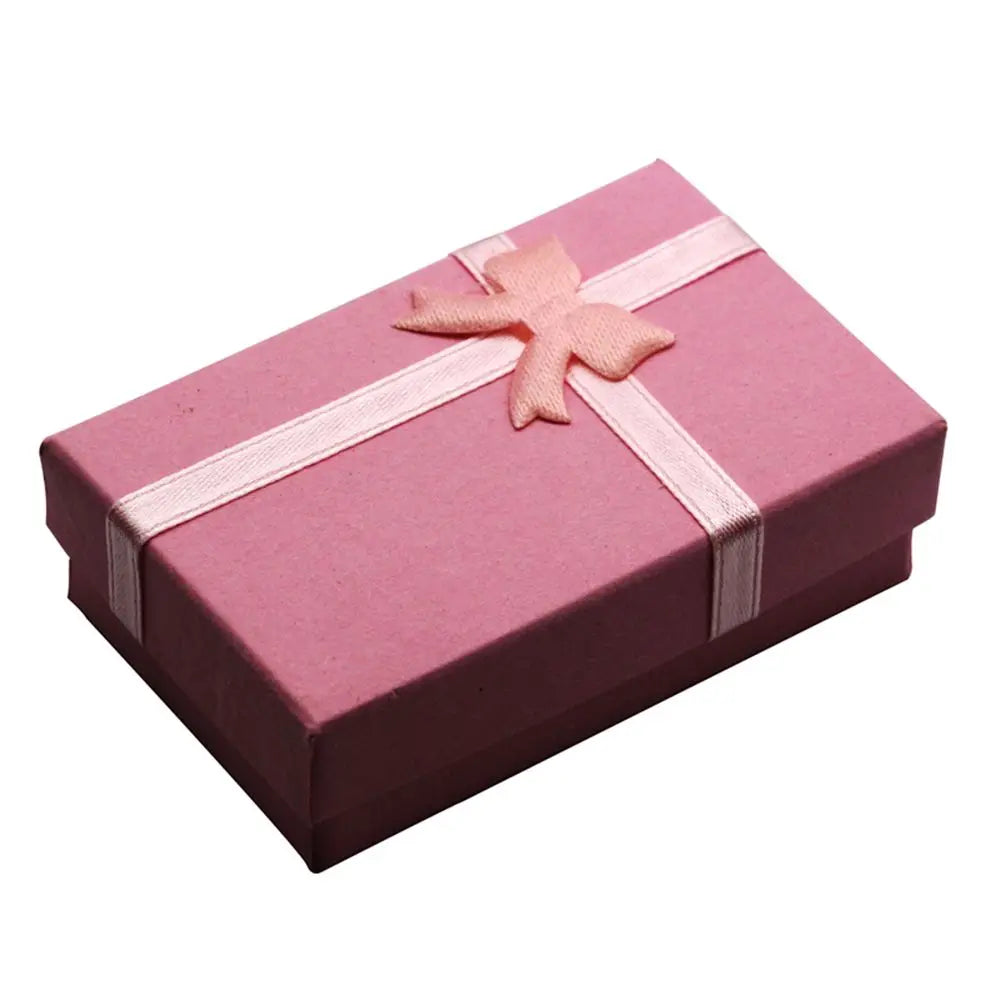 Beauty Jewellery Gift Box Pendant Case Diaplay For Ring Earring Necklace Watch Jewelry Display Valentine's Day Gift Oasis Select Pink Other